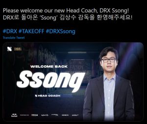 HLV mới DRX bài đăng