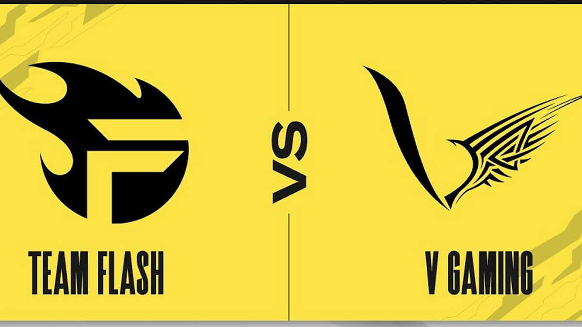 Team Flash vs V Gaming logo