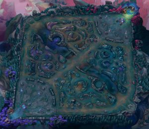 bản đồ hoa linh lục địa